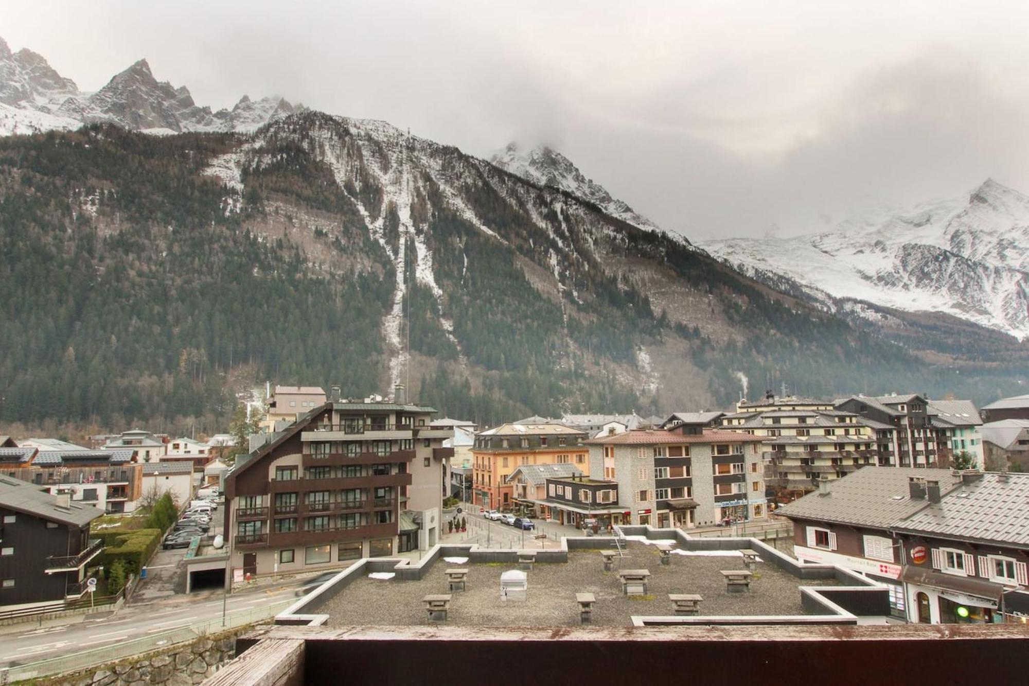 Appartement L'Aiguille - Center Of Chamonix - View Mont-Blanc Extérieur photo