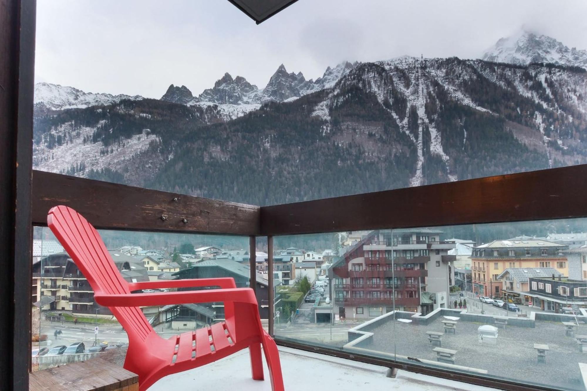 Appartement L'Aiguille - Center Of Chamonix - View Mont-Blanc Extérieur photo