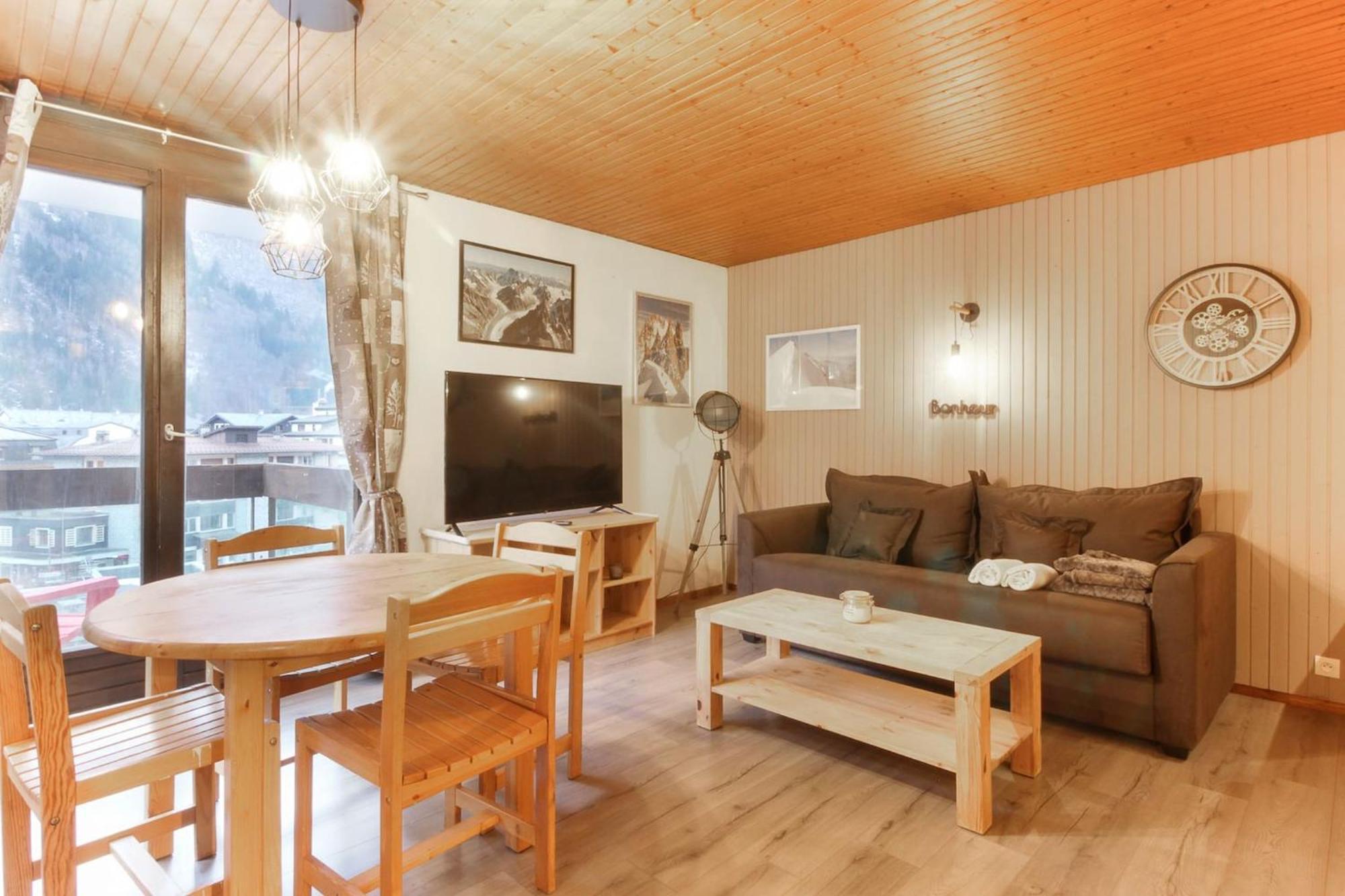 Appartement L'Aiguille - Center Of Chamonix - View Mont-Blanc Extérieur photo